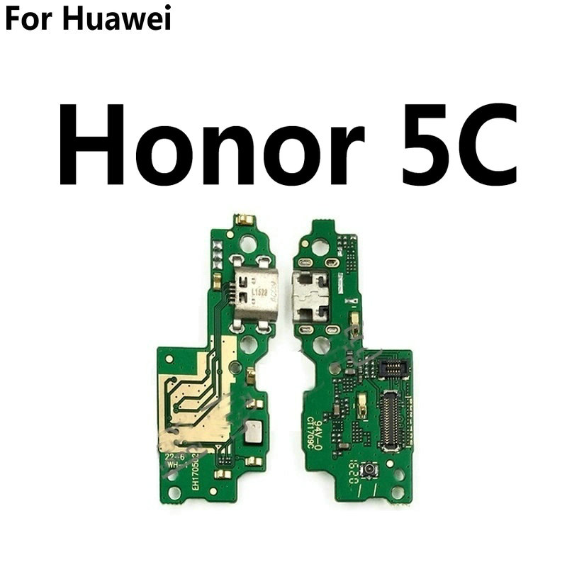 Ladung Hafen Verbinder Gremium Teile biegen Kabel Mit Mikrofon Mic Für Huawei Honor Spielen 8A 7A 7C 7X 7S 6A 6C 6X 5C Profi: Lila