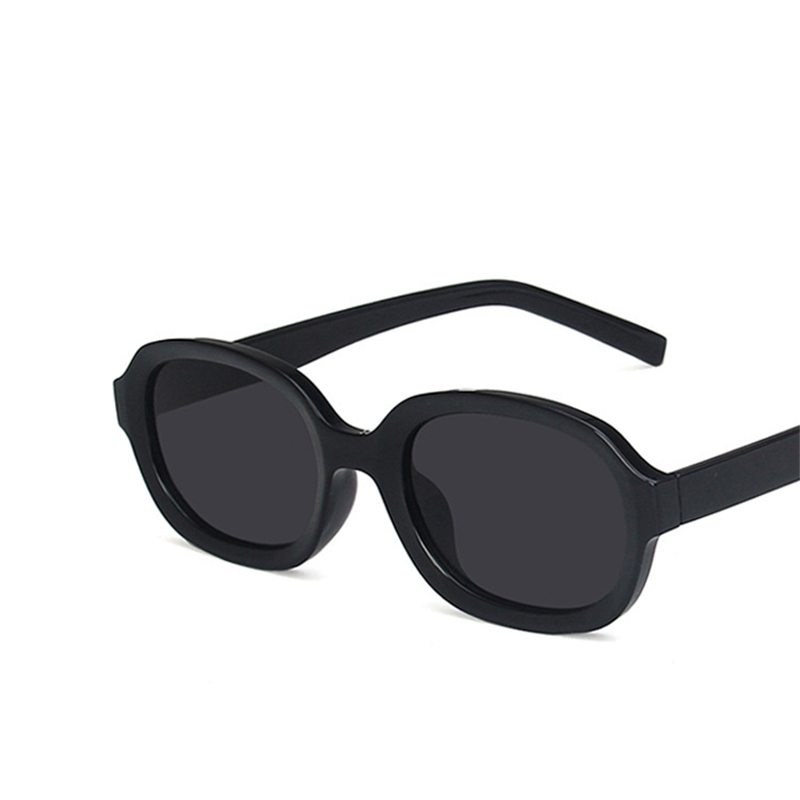 Gafas De Sol ovaladas cóncavas Vintage para mujer, gafas De Sol De Retro De a la para mujer, gafas De Sol redondas Vintage De Hip Hop De: Negro / Verde