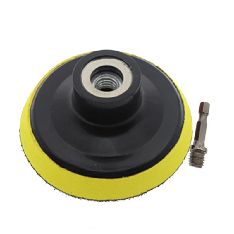10 Stuks 100 Mm Schuurschijf 60-240 Grit Schuurpapier Buffing Wheel Klittenband Steunschijven Voor Elektrische boor Grinder Rotary Gereedschap