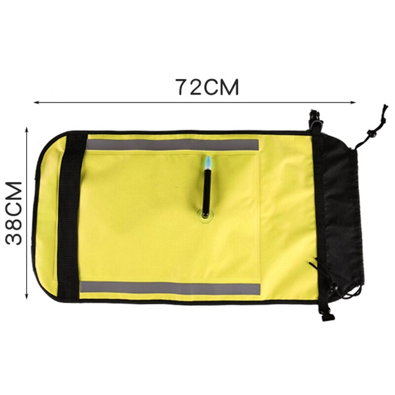 Kayak Inflatable Paddle Bag Buoyancy Bag Flotation Bag Paddle Bag Dual-Chambered Paddle Float