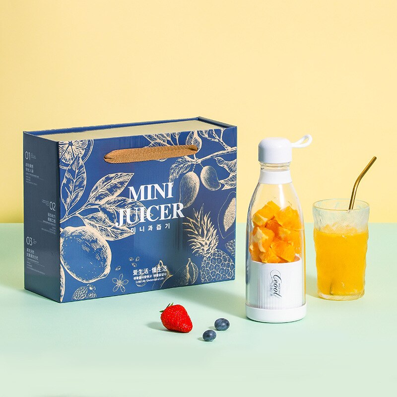 Electric Juice Cup Portable Wireless Accompanying Juicer Household Juice Machine Outdoor Fresh Fruit Juicings Machine Handheld