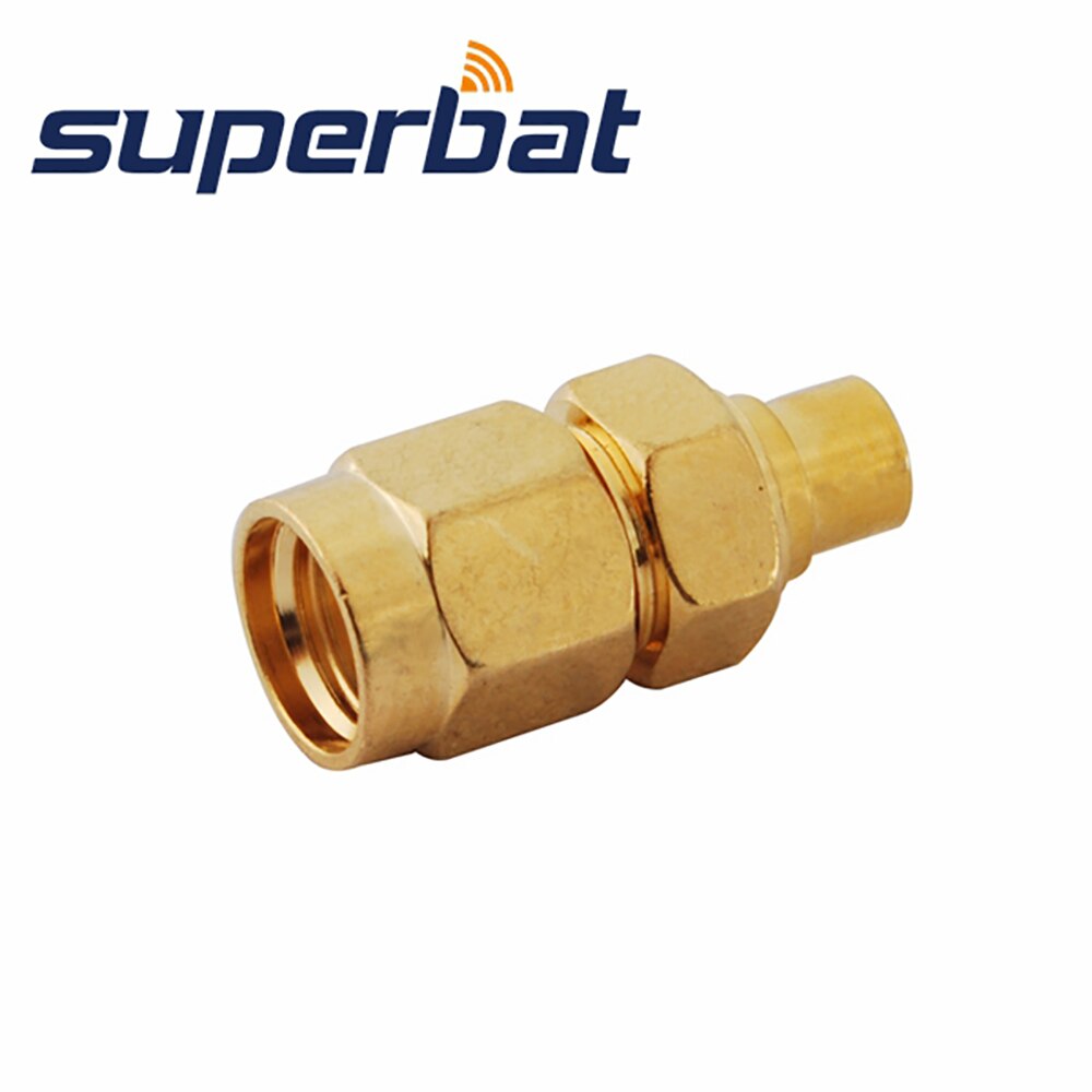 Superbat 5Pcs SMA-MCX Adapter RP-SMA Male Naar Mcx Female Rf Adapter