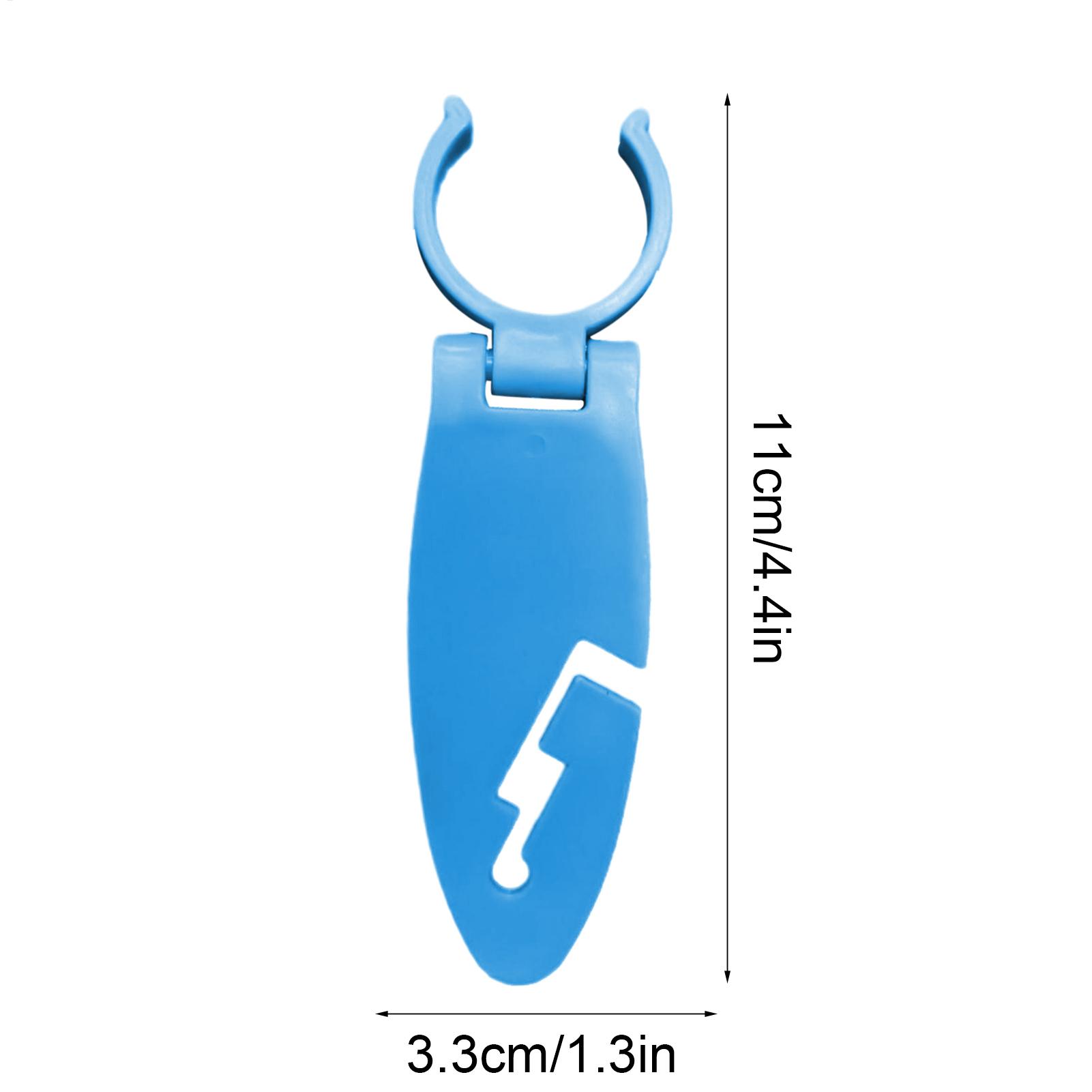 2 Stück Stand Up Paddle Board Clips Doppelpadel Board Halter Erweiterbare Befestigungsklemmen für Kajakfahren Wassersport Zubehör