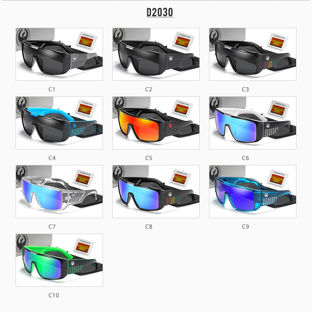 Domo gepolariseerde zonnebril heren dragon fietszonnebril dames outdoor sport fietsbril fietsbril brillen  uv400