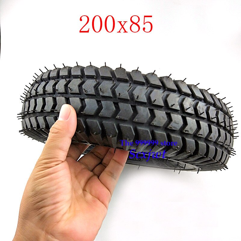 Goo 260x85 Tire and Inner Tube 3.00-4(10"x3", 260*85) Knobby Scooter, ATV and Go Kart Tire and Tube Motor Tire