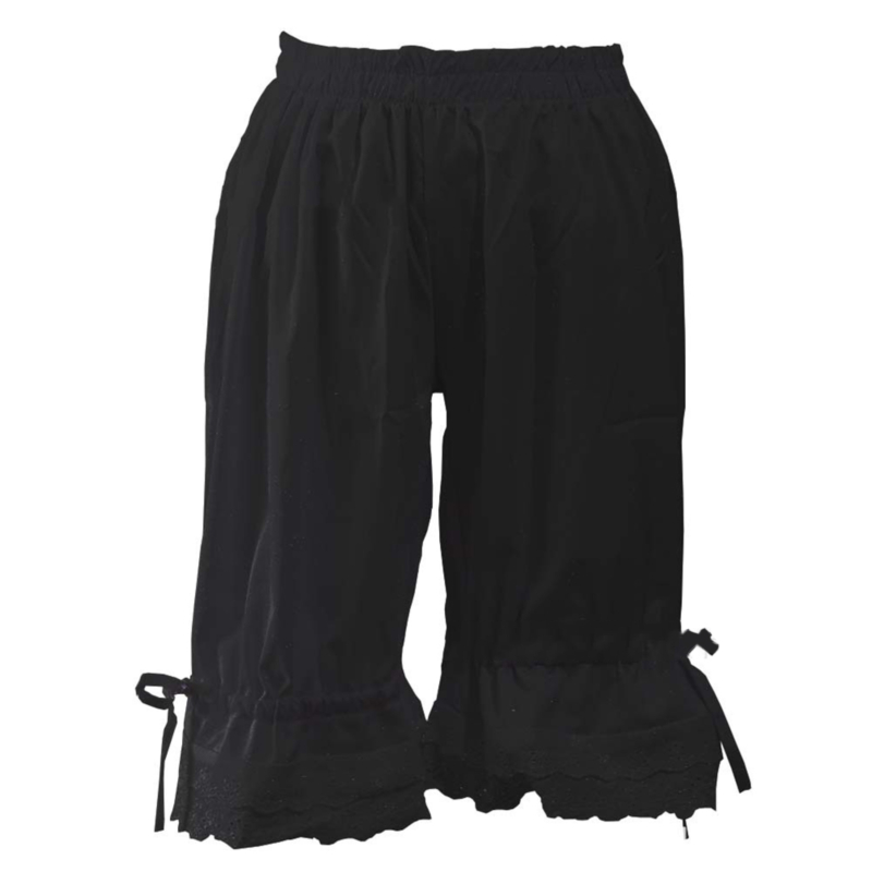 Pantaloni corti pantaloncini da donna in pizzo estivo moda femminile pantaloni a gamba larga casuale larghi pantaloncini elastici Wasit