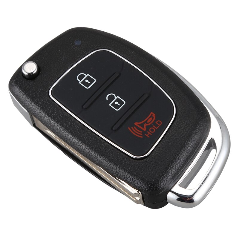 3 Buttons Flip Folding Remote Key Fob Shell Case For Mistra Hyundai Hb20 Santa Fe Ix35 Ix45 Accent I40