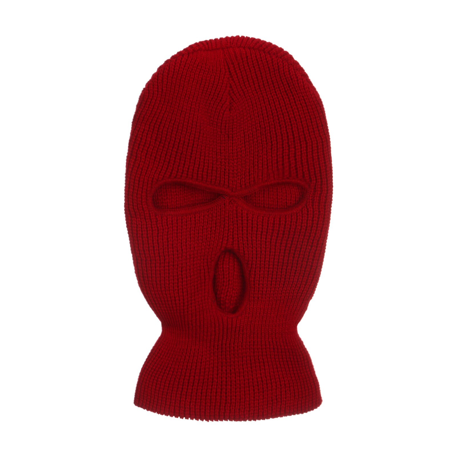 Full Face Mask Ski Mask Winter Cap Balaclava HoodArmy Mask 3Hole: A