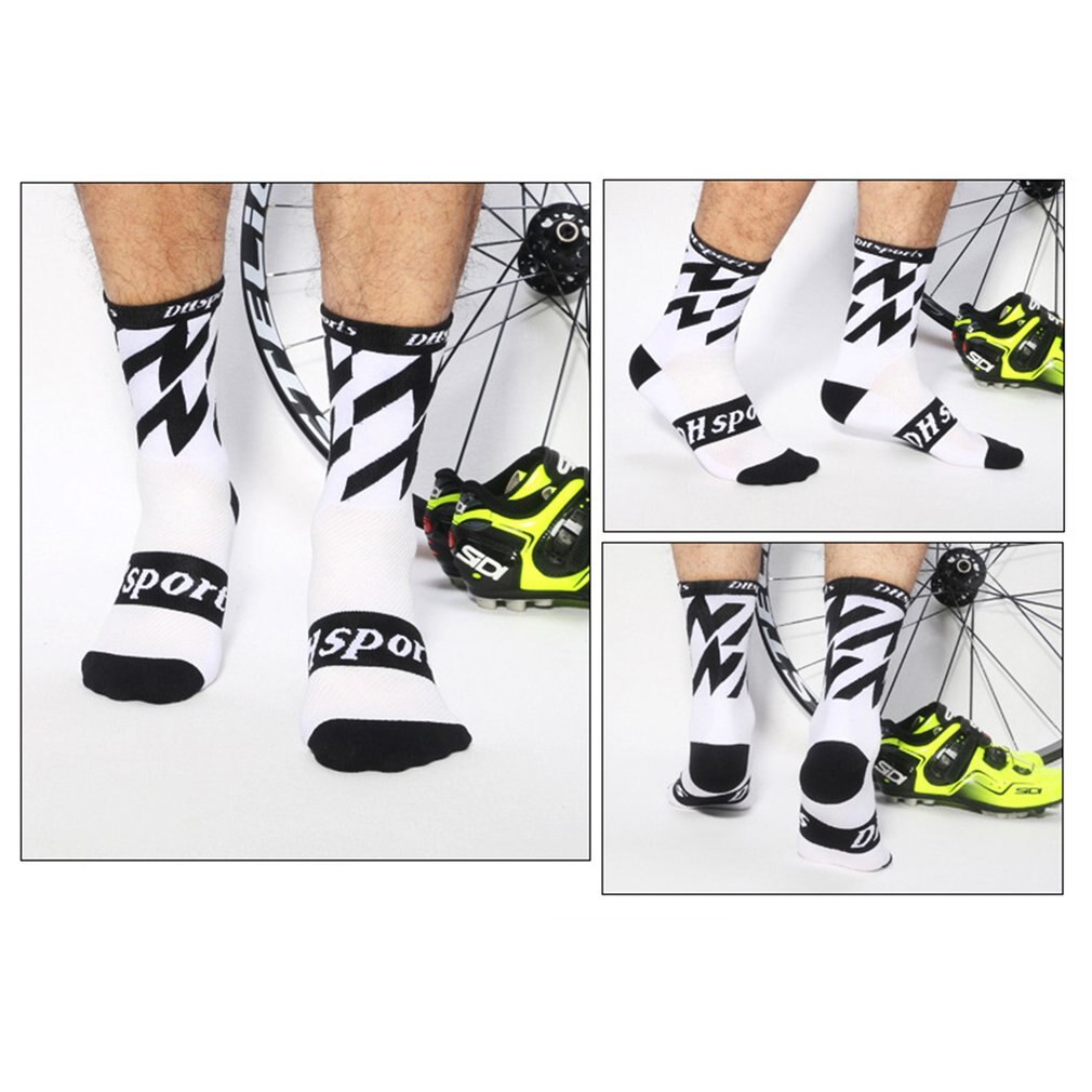 Mannen Vrouwen Fietsen Sokken Voor Bike Sport Sokken Compressie Professionele Running Spin Klasse Wandelen Gym Cool Funny