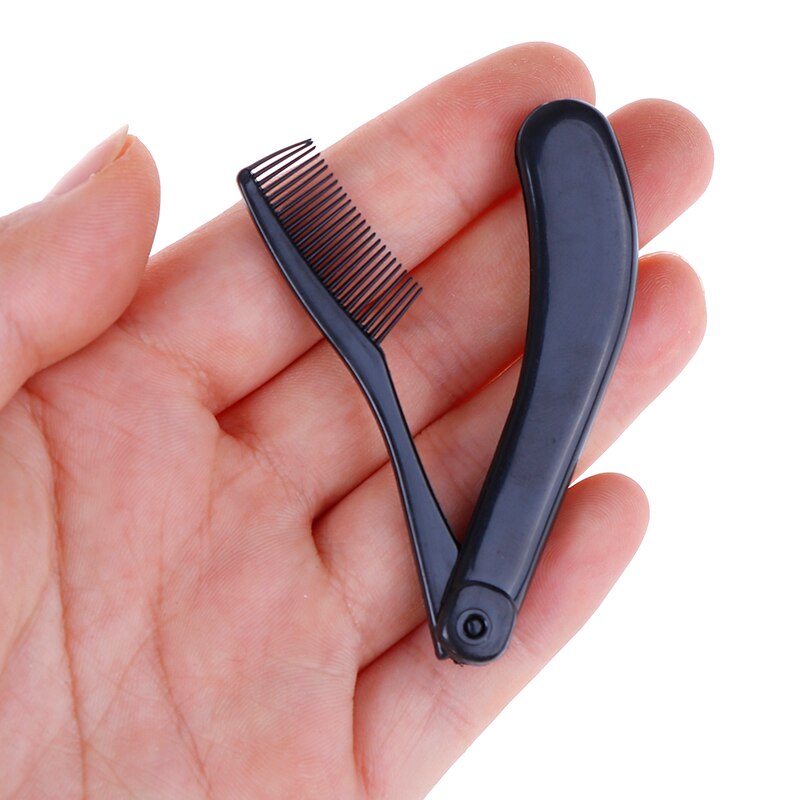 Folding Plastic Eyebrow Comb Extension Brush Beauty Makeup Cosmetic Tools Accessories Separator Eyelashes Eyebrow