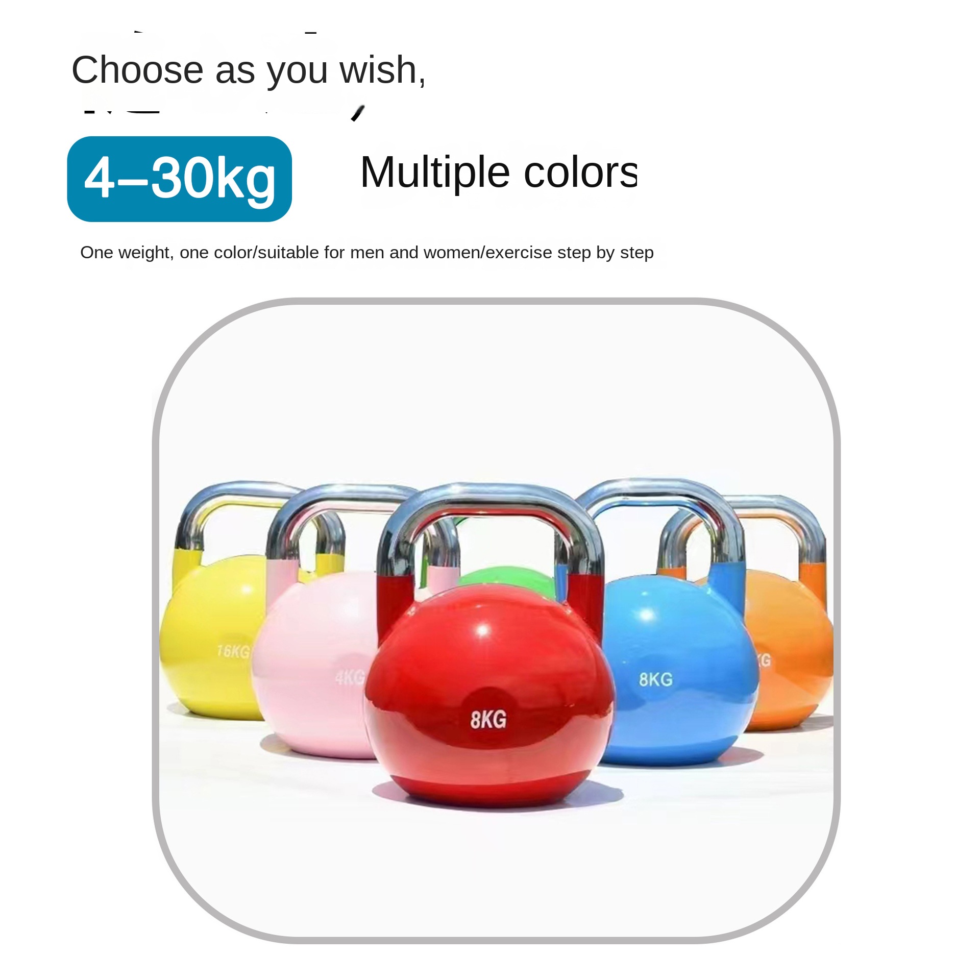 Commerciële Gym Verf Bakken Kettlebell Rack, Competitie Fitnessapparatuur, Heup Deep Squat, Particulier Onderwijs