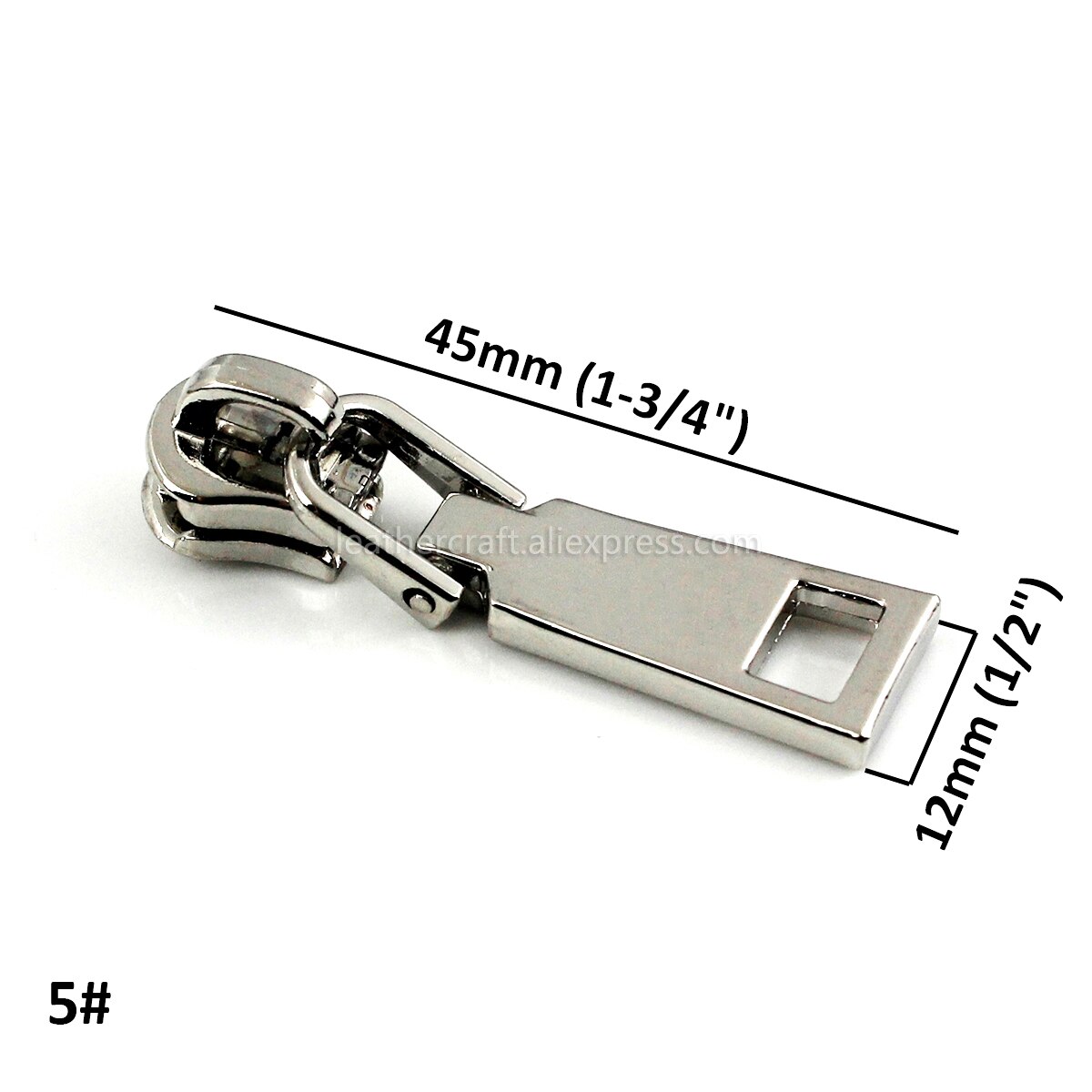 Deslizadores de cremallera para chaquetas y abrigos, Kit de reparación de cremalleras, accesorios de costura para bolsos, 7 colores, n. ° 5, 20 piezas