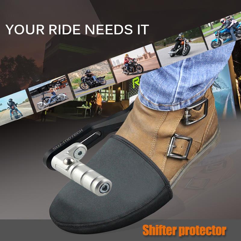Motorcykel shifter sko beskytter ridning slidbestandige skridsikre støvler cover gear shifter støvler sko beskytter tilbehør