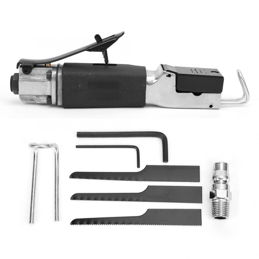 Pneumatic Reciprocating Saw Soft Rubber Handle Cutting Air Tool with Wrench: Default Title