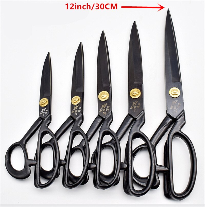 LIVINGO 10 Inch Spring Action Fabric Scissors, Professional Dressmaking Sewing Scissors for Tailor Dressmaker, Spring Loaded Heavy Duty Sharp Scissors for Cutting, Soft Grip Handle, All Purpose