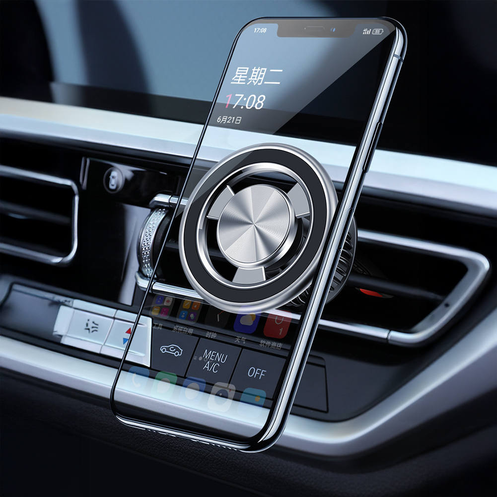 Magnetyczny uchwyt na telefon kompatybilny z uchwytem samochodowym MagSafe robić iPhone'a 14 13 12, klips robić kratki wentylacyjnej, uchwyt na telefon komórkowy.