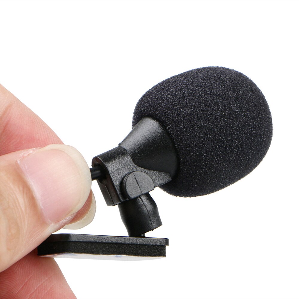 Mikrofon 3.5mm mikrofon ekstern samling til bil køretøj hovedenhed bluetoo