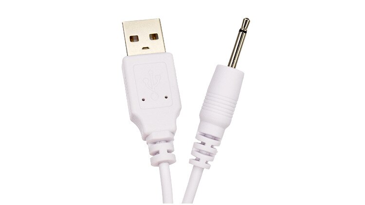 1m USB to 2.5mm Mono Audio Cable Replacement USB 2.0 to DC 2.5mm 2A Fast Charging Power Cable