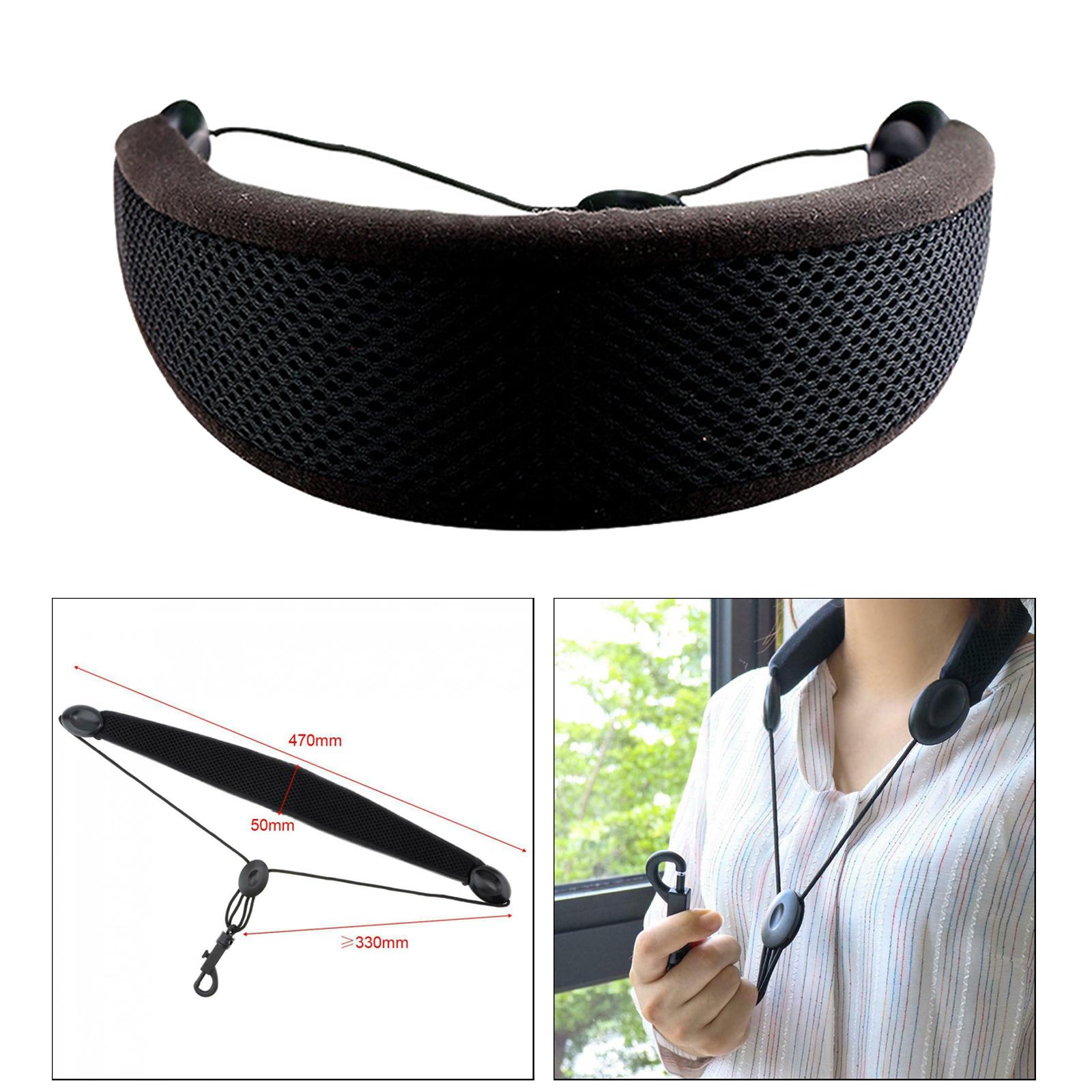 Einstellbare Saxophon Neck Strap Sax Harness Strap Gürtel Sax Neck Straps mit Haken Verschluss Saxophon Instrumente Teile