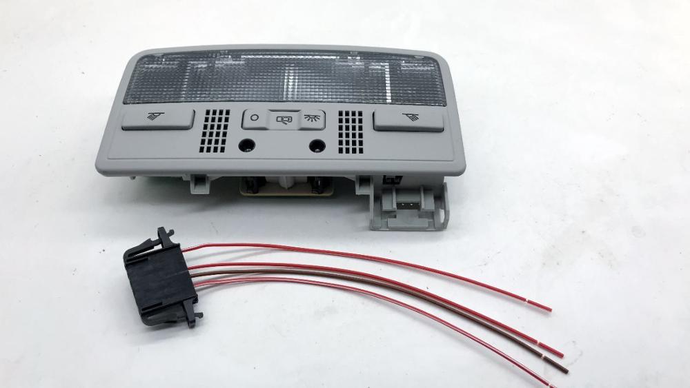 Luz de techo, lámpara de interior de lectura, ideal para V W passat, B5 3BD 947 105 2EN 3B7 947 105F 3BD947105, color gris