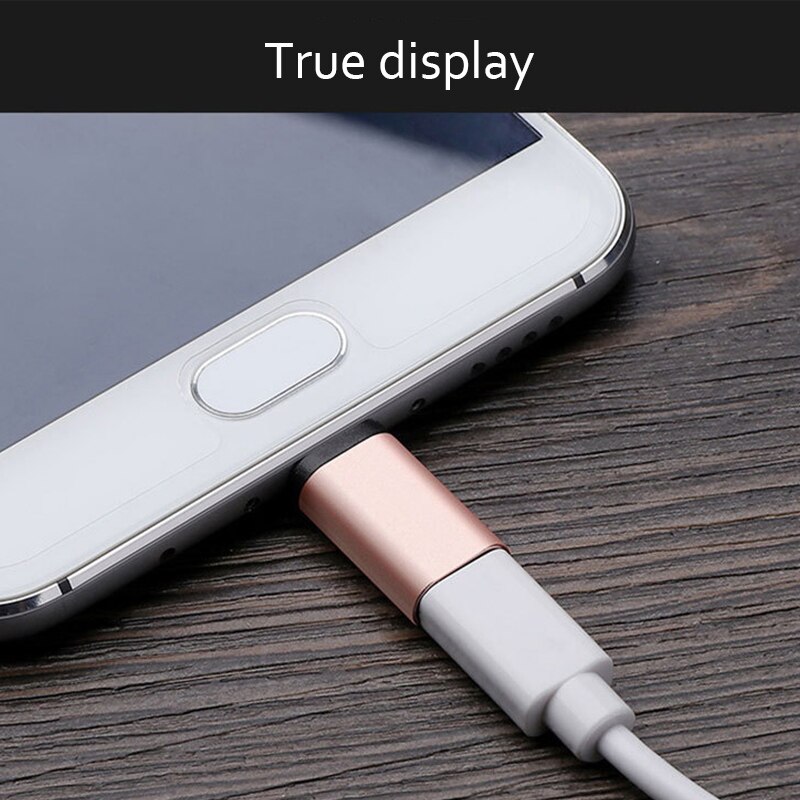 Type C-Adapter Smartphone Met Android Type C Naar Android Interface Connector Voor Xiaomi Samsung Huawei Tiny Kleine