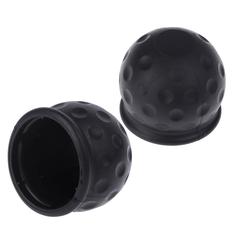 Multifunktionel universal 50mm sorte anhængertræk kugledæksel anhængertræk campingvogn anhænger kuglebeskytter