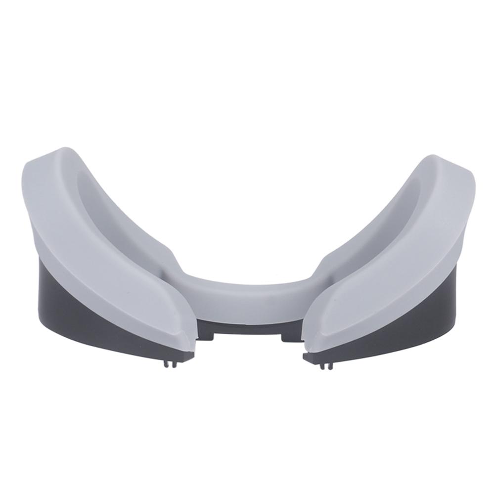 Funda de silicona para mascarilla facial para Oculus Rift S mascarillas faciales protectoras accesorios de cubierta cómodos: Grey