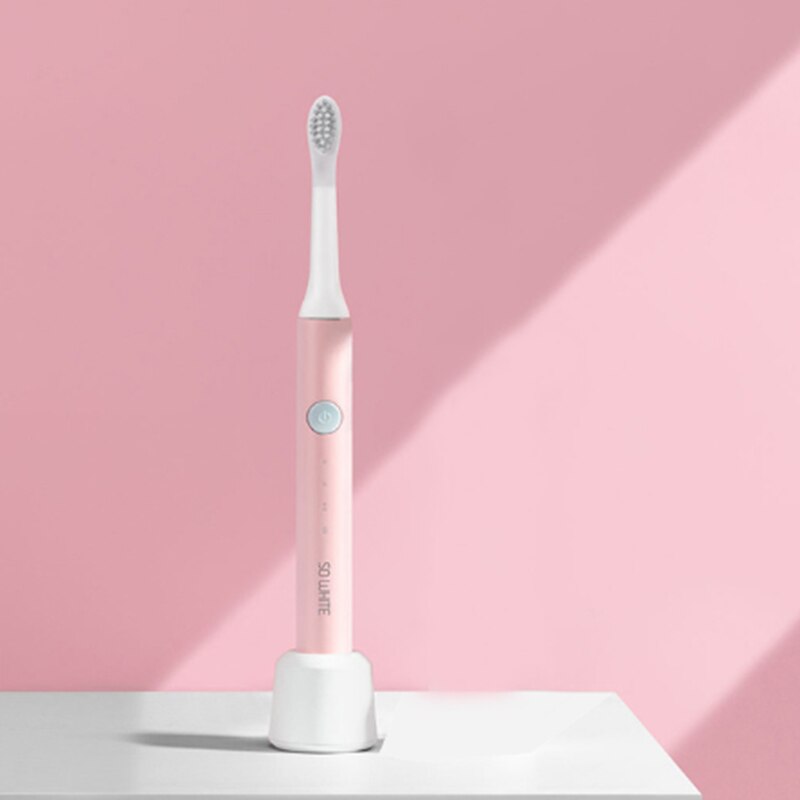 Xiaomi så hvid sonisk elektrisk tandbørste genopladelig vandtæt rengøring ultralyd automatisk tandbørste  ex3 sonisk: 3018333- c