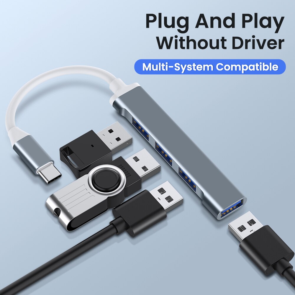 USB 3,0 HUB USB C HUB Splitter 3 USB-C Dock Adapter USB-C 3,1 Multi Port Dock Adapter für macbook Pro HUAWEI Matebook Computer