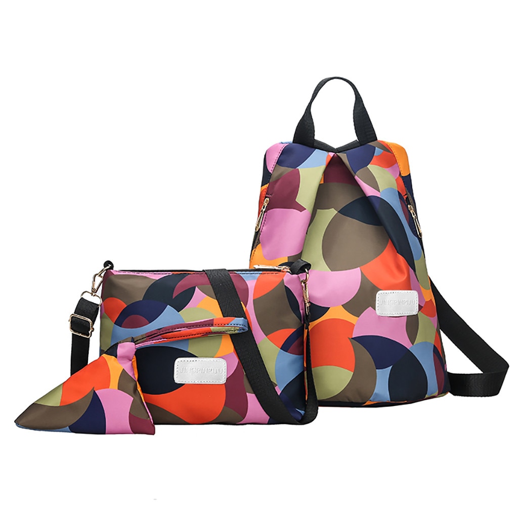 Mulheres Mochila Saco de Viagem Estudante Saco de Correspondência de Cores Lazer Moda Selvagem Mochila сумка женская mochila feminina T: Default Title