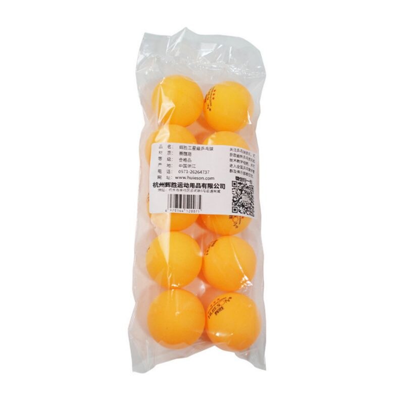 10 st/pack bordtennisbollar 40mm diameter 2.8g abs plast pingisbollar för klubbtävlingsträning f: B