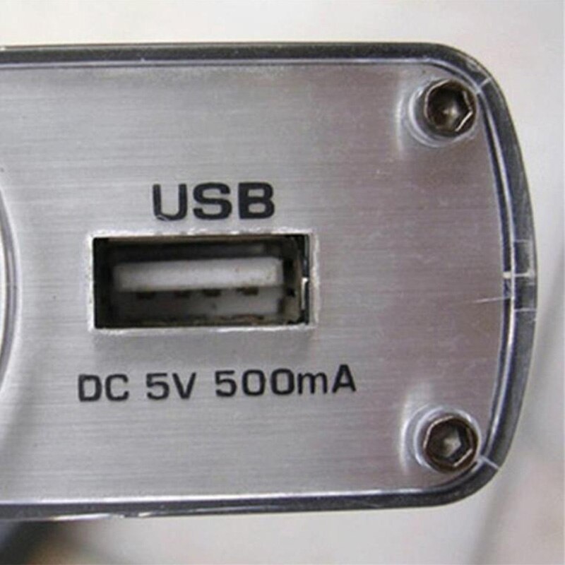 Tioodre 3- veis lader bil sigarettenner strømdeler usb trippel bil socket lader  dc 12-24v bil sigarettenner holdbar