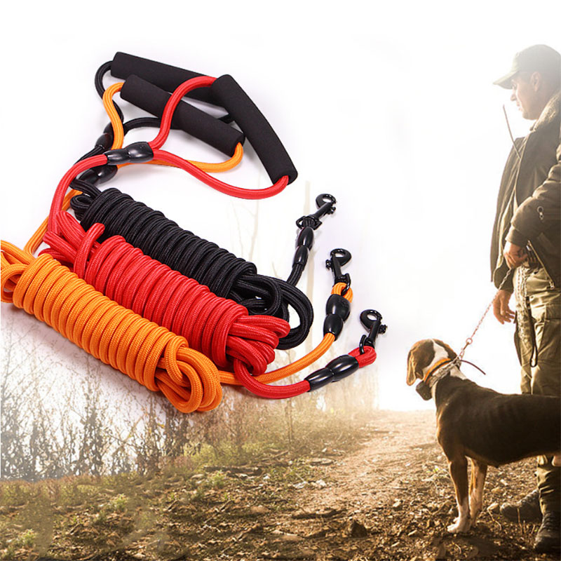 Pet chien laisse petit grand chiot chien laisse rappel formation suivi obéissance longue ligne plomb escalade corde 2 m 3 m 5 m 10 m
