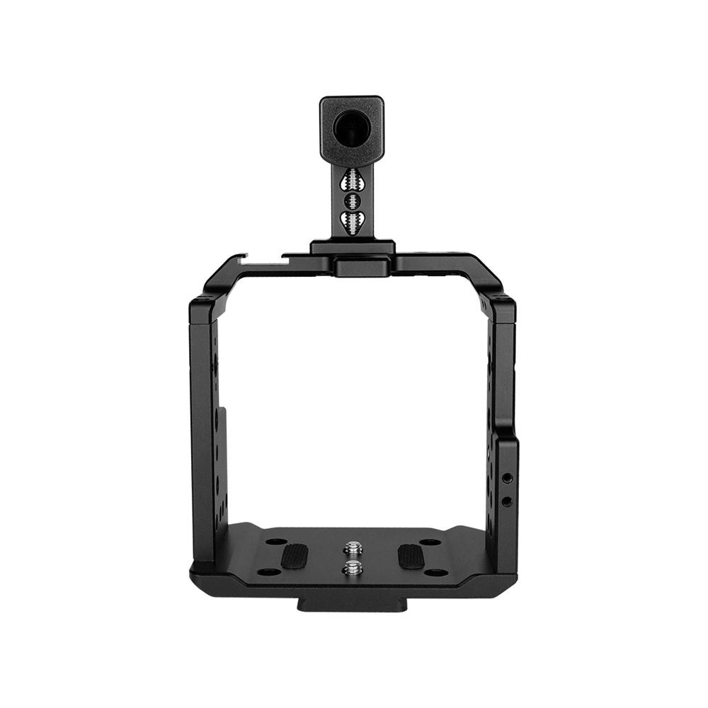 BGNing Aluminum Video Camera Cage Mount Stabilizer Rig with Top Handle For Z CAM E2 E2-S6 / F6 / F8 4K Cinema Camera Protector