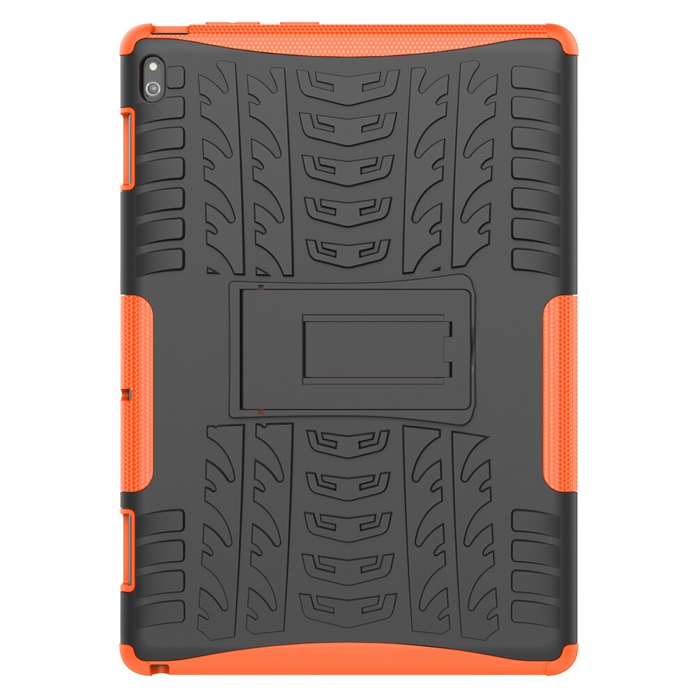 For Lenovo Tab E10 Case 10.1 inch TB-X104F TB X104F Case Shockproof Armor TPU+PC Hybrid armor Stand Tablet Cover: Orange