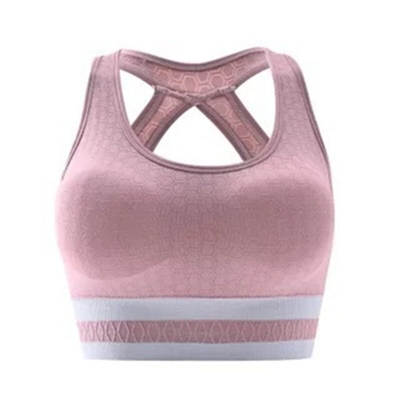 Chaleco de Yoga sin costuras para mujer, ropa deportiva para gimnasio, entrenamiento para correr, top transpirable de alto estiramiento, sin mangas: red bean paste