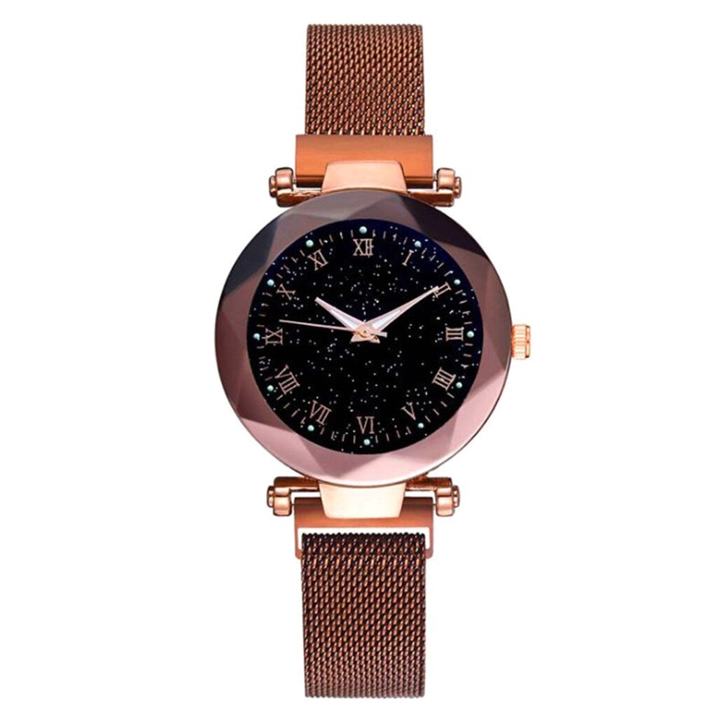 Quartz Horloge Netto Met Magneet Gesp Dames Horloges Beknopte Diverse Mode Kleur Vrouwen Horloge: CO