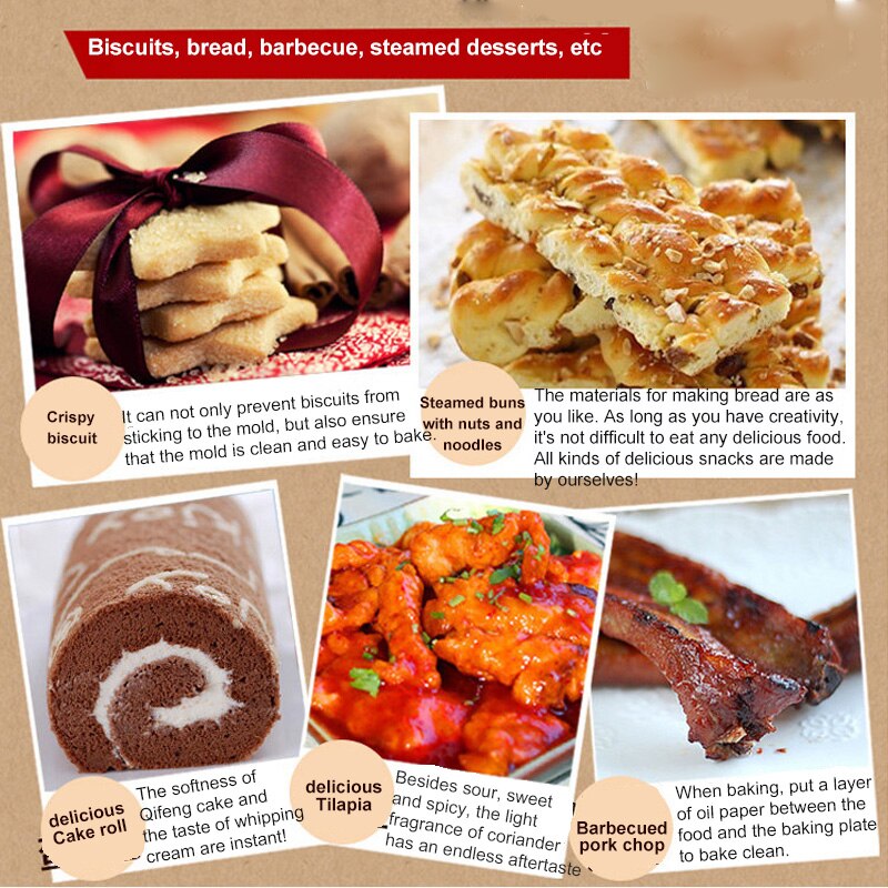 5/10/20m Kitchen Oven Fried Degreasing Baking Paper Reel Food Oil Absorption Paper Cooking Pot Soup Oil Absorption Paper