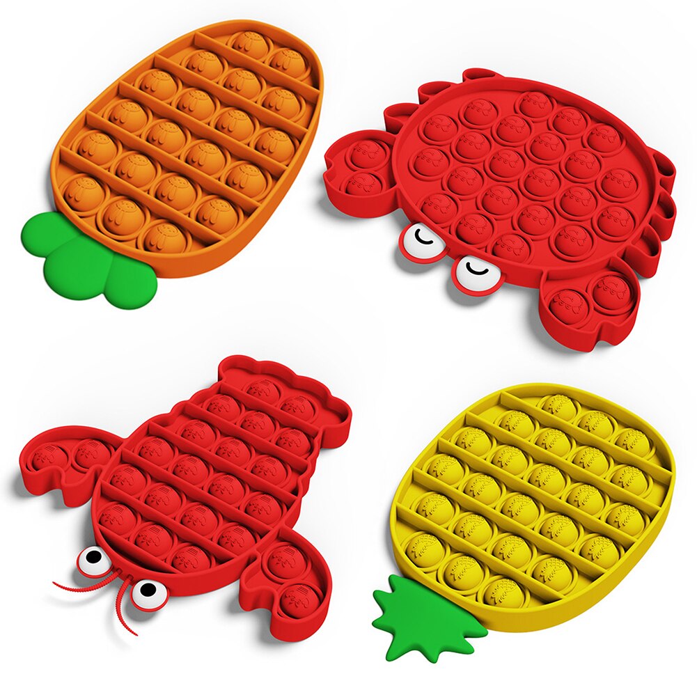 Neue Push-Blase Zappeln Anti-Stress-Spielzeug Erwachsene Kinder Einhorn Pop Zappeln Es Sensorischen Spielzeug Autismus Spezielle Bedürfnisse Stressabbau