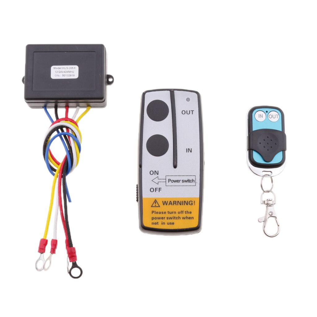 Auto UTV SUV Wireless Winch Remote Receiver Switch Conversion Kit KLS-205/2