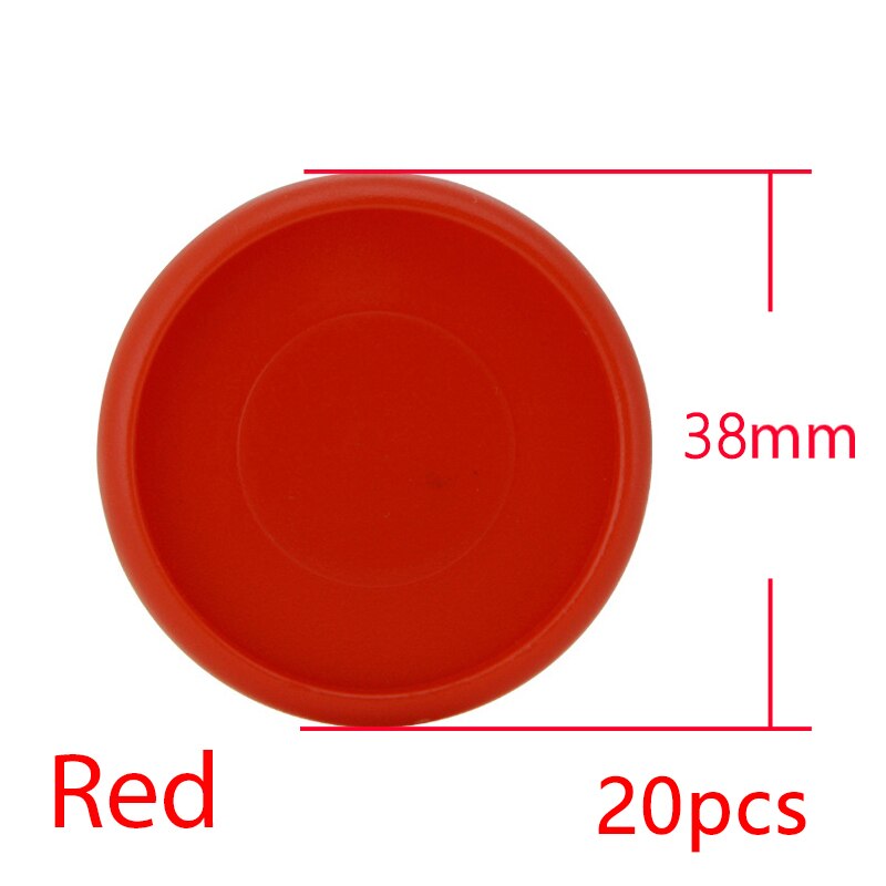 38mm 20 sztuk kolorowe grzyby otwór wiążące pierścienie spoiwa dyski zeszyt pierścień planista spoiwo dysk luźny liść pierścienie wiążące dostaw: czerwony-20szt