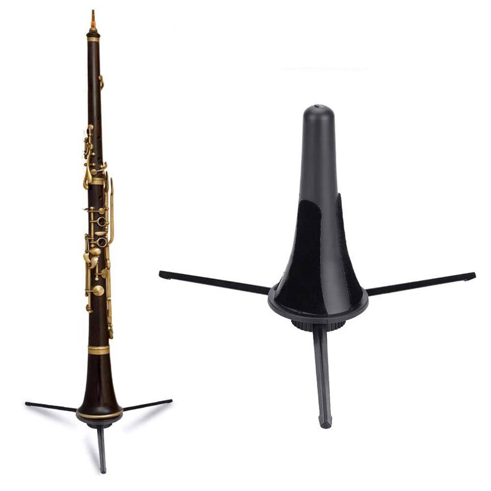 Support de support de flûte trompette avec 3 pieds support de support de trompette pliable support de repos pour hautbois flûte clarinette saxo Instruments à vent