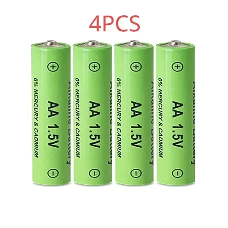 AA Battery 9800 MAh Rechargeable Battery NI-MH 1.5 V AA Battery Suitable for Clocks Mice Computers Toys: black