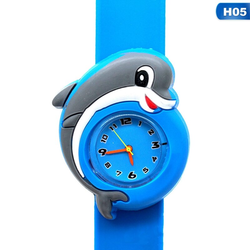 Cute Animal Children Kid Watches Cartoon Electronic Watch Lovely Silicone Strap Watches Clock Wristband Digital Wristwatch Alarm: H05