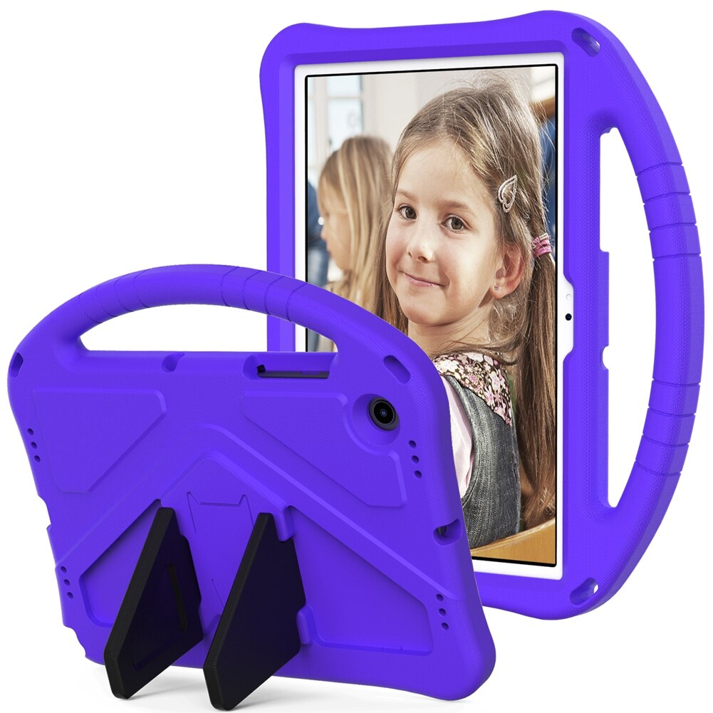 Funda Para tableta Samsung Galaxy Tab A8 10,5 SM-X200 10,5 ", protector de cuerpo completo a prueba de golpes Para niños, Funda Para tableta: Morado