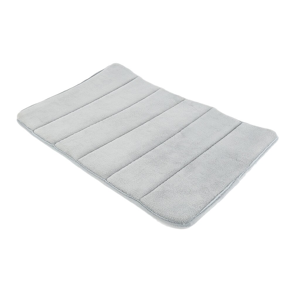 1Pc 40X60Cm Thuis Badmat Antislip Badkamer Tapijt Zacht Koraal Fleece Memory Foam Tapijt mat Keuken Wc Floor Decor