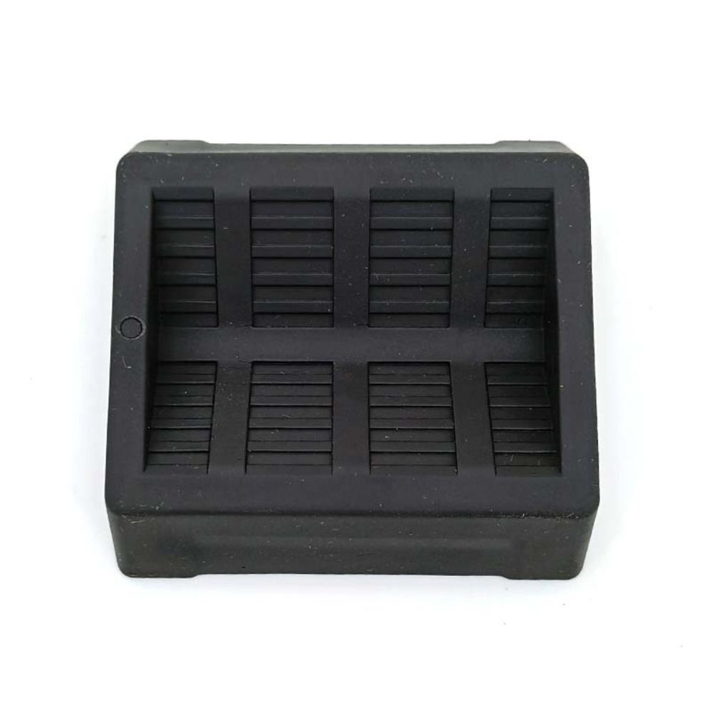 Kantoorstoel Wiel Stop Antislip Wielhouder Meubelen Caster Cups Concave Gebogen Stoel Roller Voeten Anti-Slip Matuniversal: Zilver