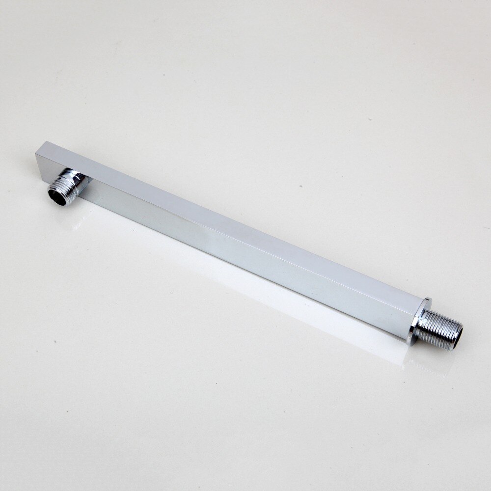 YANKSMART 40cm&amp;60cm Bathroom Accessories Square Brass Wall Mounted For Shower Head Shower Accessories Rain Shower Arm