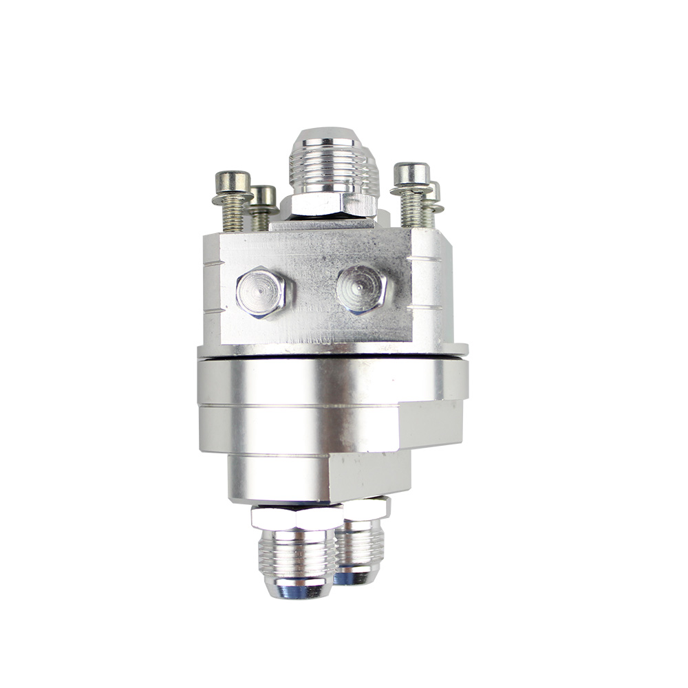 RASTP-Billet Aluminium AN10 Oil Filter Cooler Sandwich Thread Plate Adapter 3/4X16,20X1.5 RS-OSA009: silver