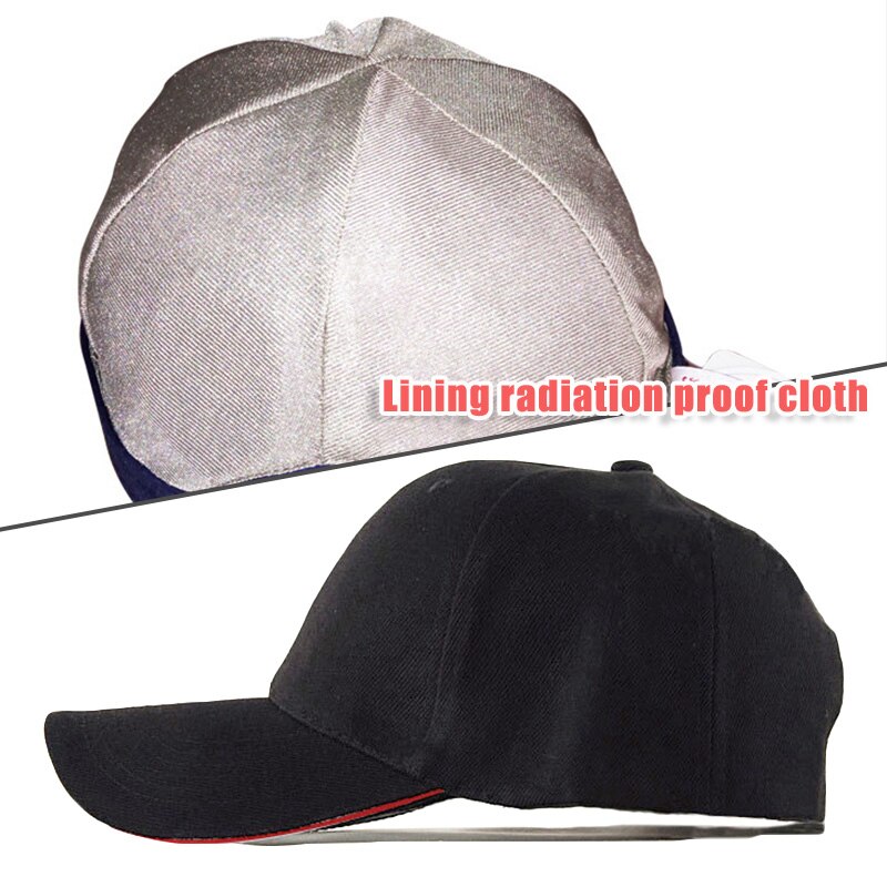 Anti Straling Cap Emf Bescherming Hoed Rf/Magnetron Bescherming Baseball Cap Unisex Rfid Afscherming Hoeden